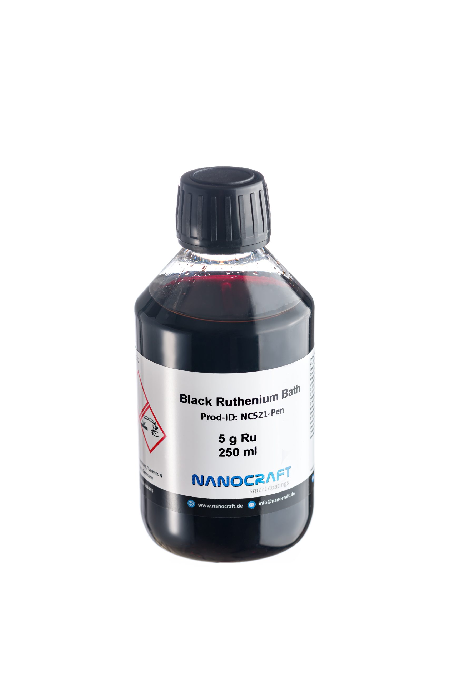Black Ruthenium Bath Electrolyte NC521-Pen NANOCRAFT