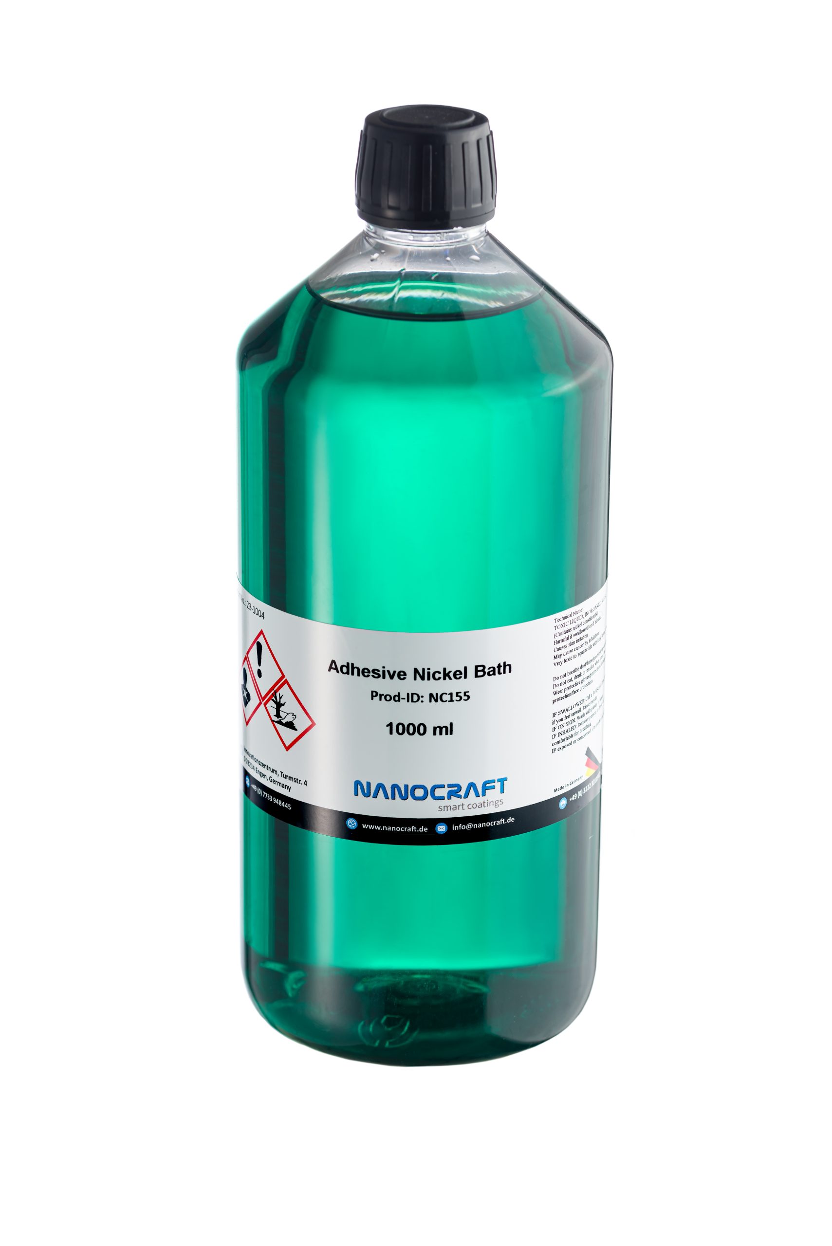 Adhesive Nickel Bath Electrolyte NC155 NANOCRAFT